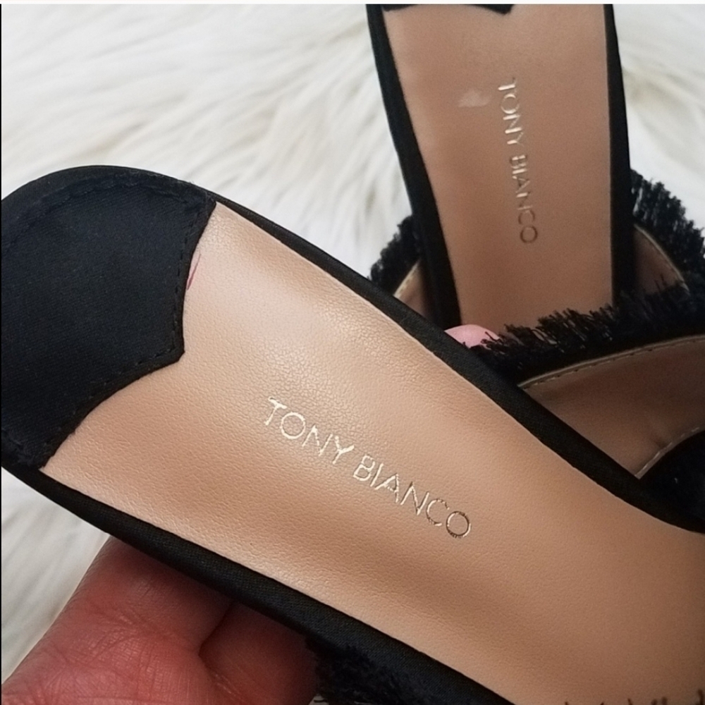 Tony Bianco Klay fringe mules - Picture 5 of 6